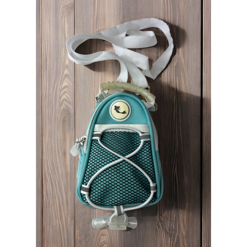 Cmc Aqua Mini Day Pack Mermaid Medallion Hands Free Travel Parks Shoulder Belt - Picture 1 of 11